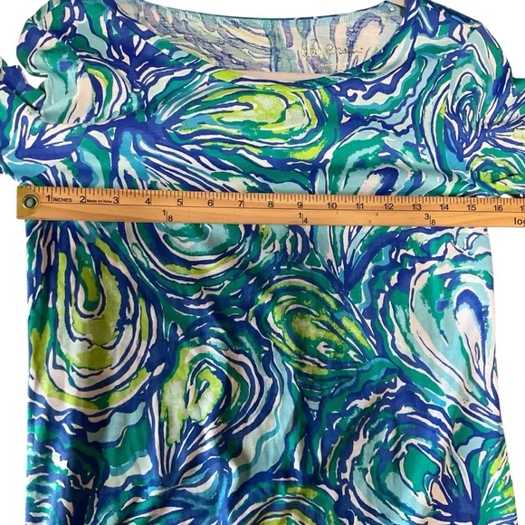 Lilly Pulitzer 100% Pima Cotton Printed Dress – Long Sleeves – Size XS - Picture 8 of 8